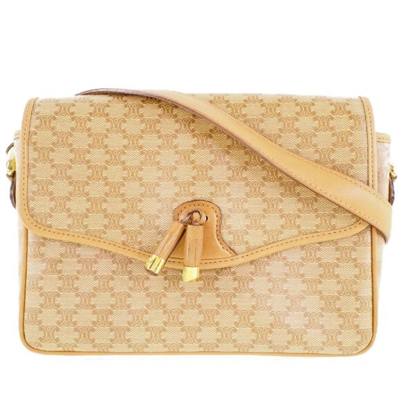 CELINE Beige Shoulder Bag - Picture 1 of 8